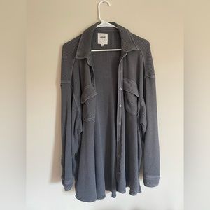 Aerie Lumberjack Waffle Shirt Medium